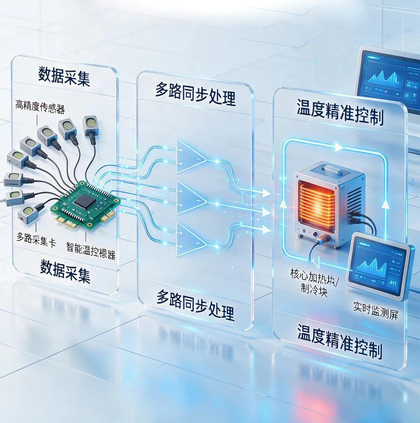 Multi-Channel Temperature Test Solution for Floor Scrubbers