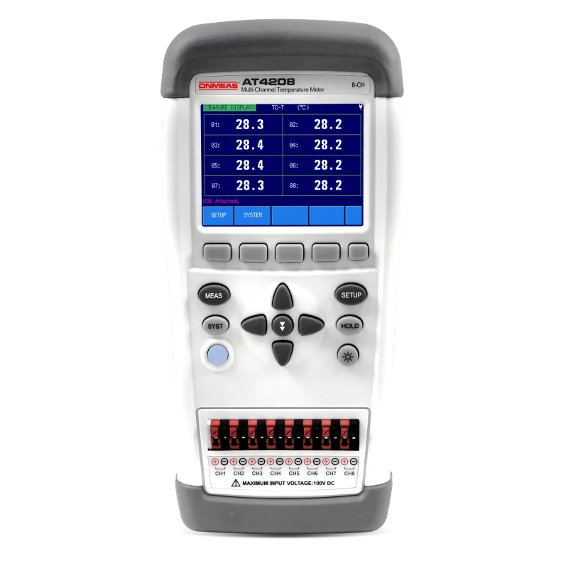 Handheld Multi-Channel Temperature Tester