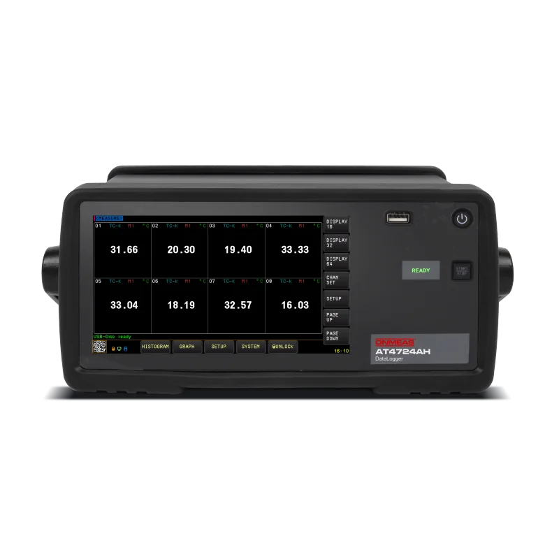 AT4724AH Multi-channel Temperature Tester High Voltage Live Testing Version
