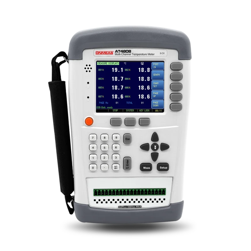 Handheld Multi-Channel Temperature Tester