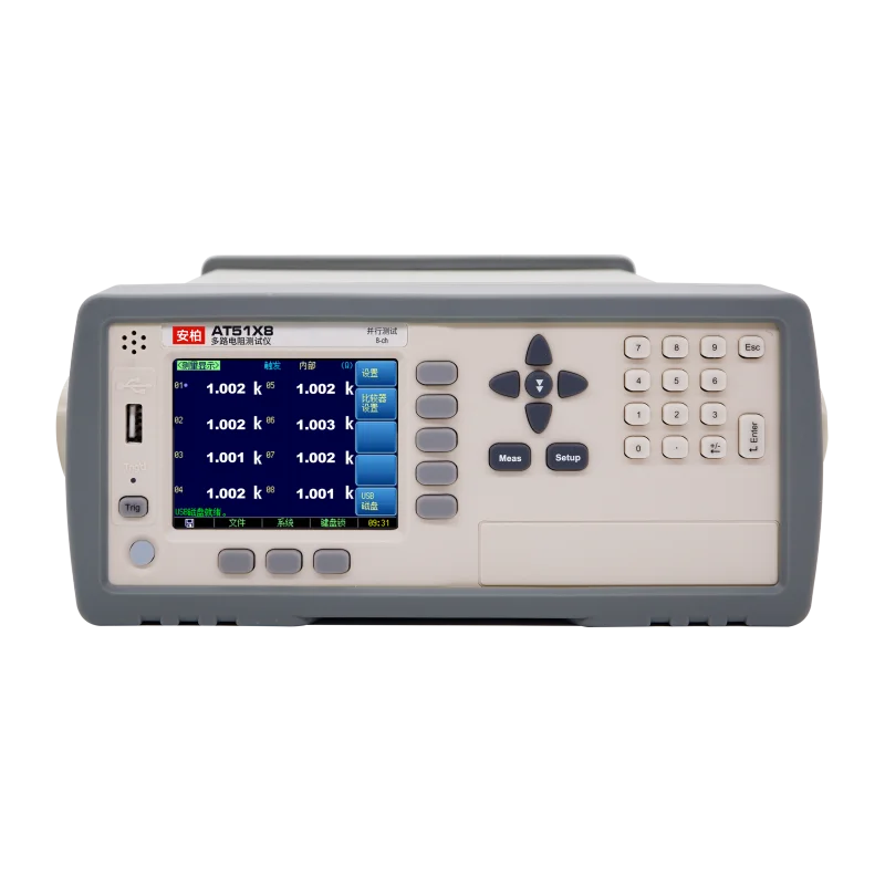 8-Channel Parallel DC Low Resistance Tester