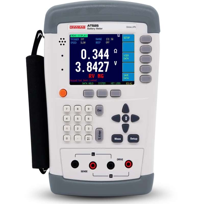 AT525 Handheld Battery Tester UPS Online Testing