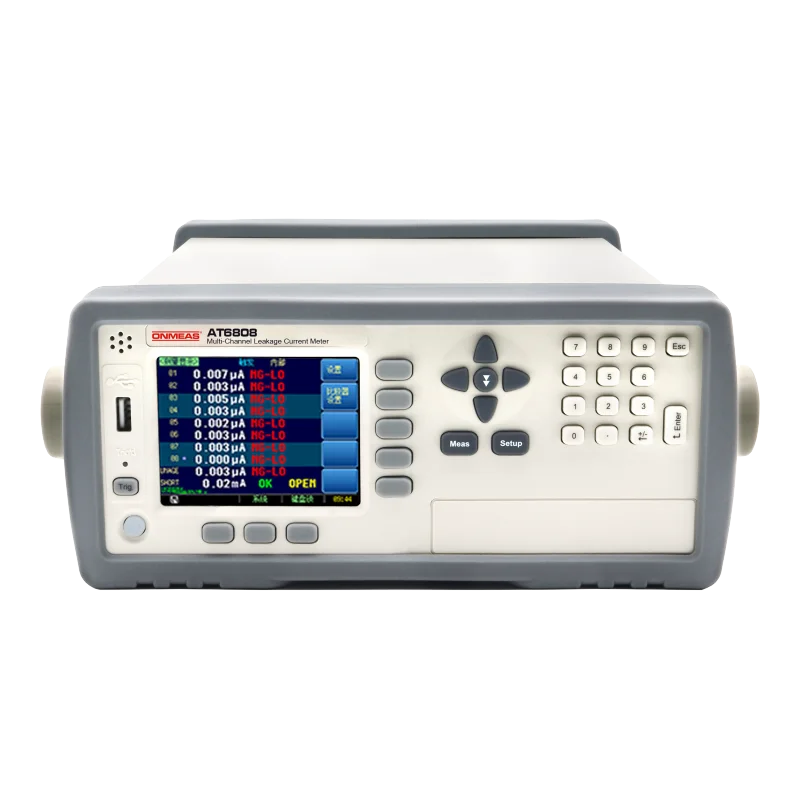AT6808 8-Channel Leakage Current Tester